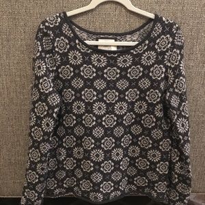 H&M snowflake sweater